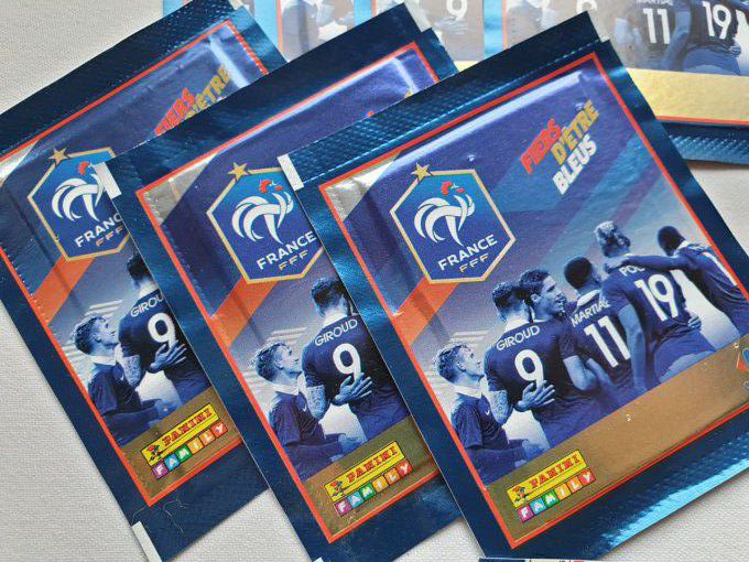 Panini Family Fier d'être bleu Euro 2016 par pochette 