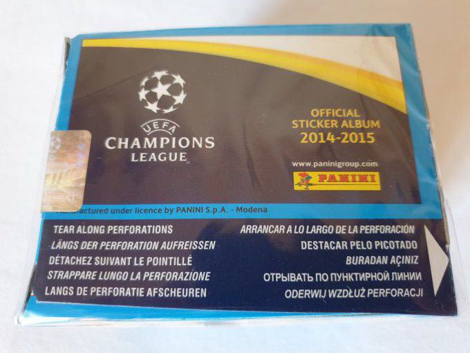 Panini Champions League 2014-2015 box 50 pochettes