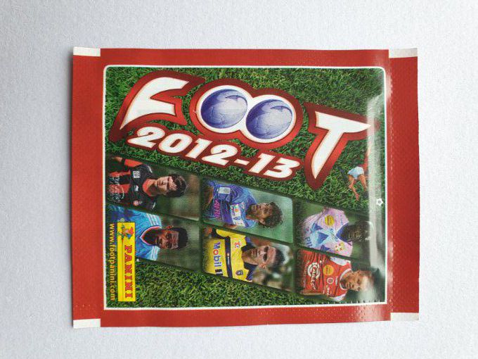 Panini Foot 2012-2013 championnat de France par pochette