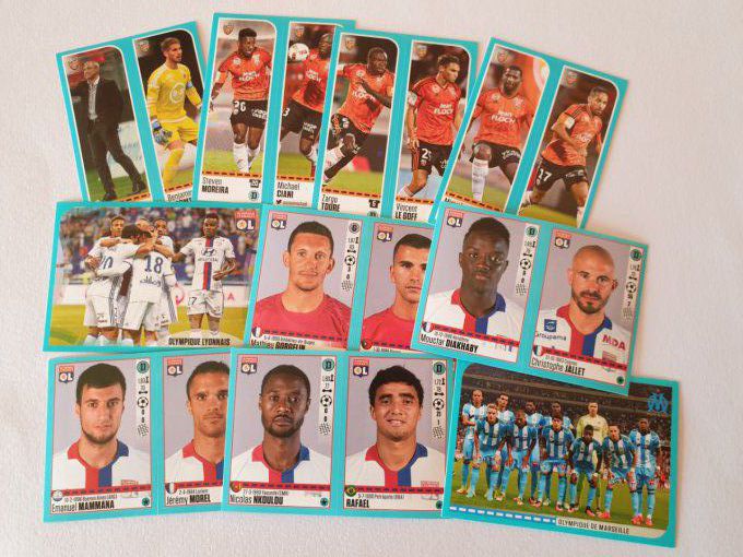 Panini Foot 2016-2017 France images manquantes