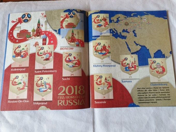 Panini Album vide Russie 2018 souple version  France