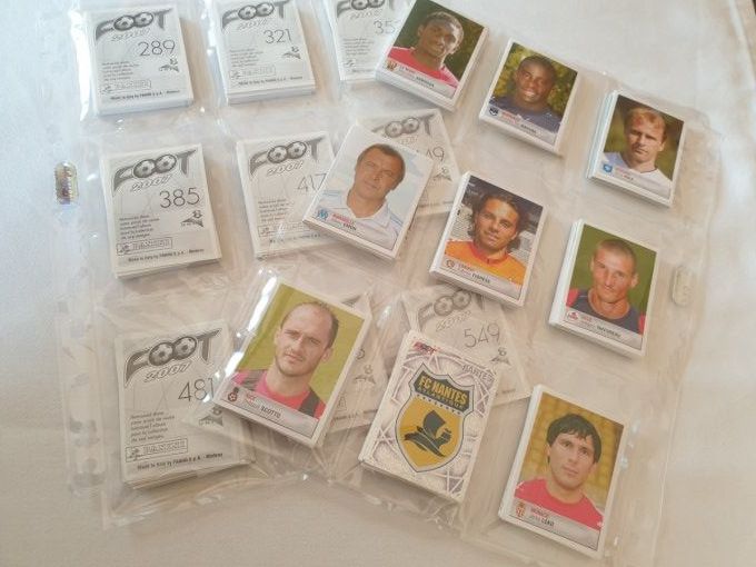 Panini championnat de France Foot 2007 set complet