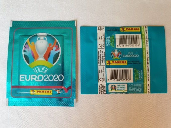 Panini Euro 2020 NO Tournament NO Previeuw par pochettes Rare