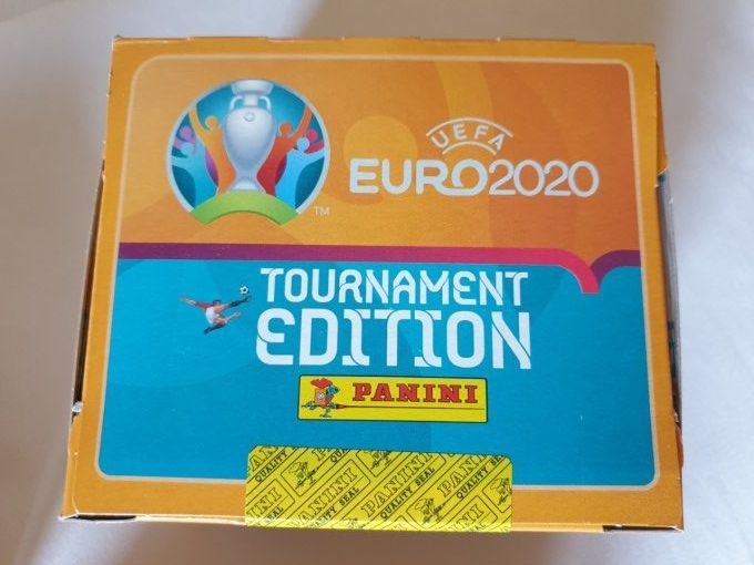 Panini Euro 2020 Tournament edition BOX 100 pochettes
