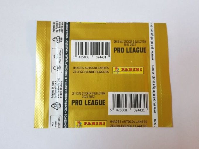 Panini Pro League 2021/2022 Par Pochette 