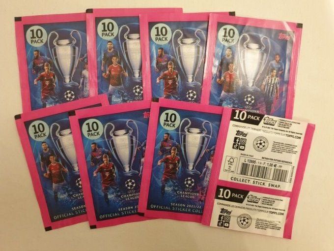 Topps Champions League 2021/2022 par pochette