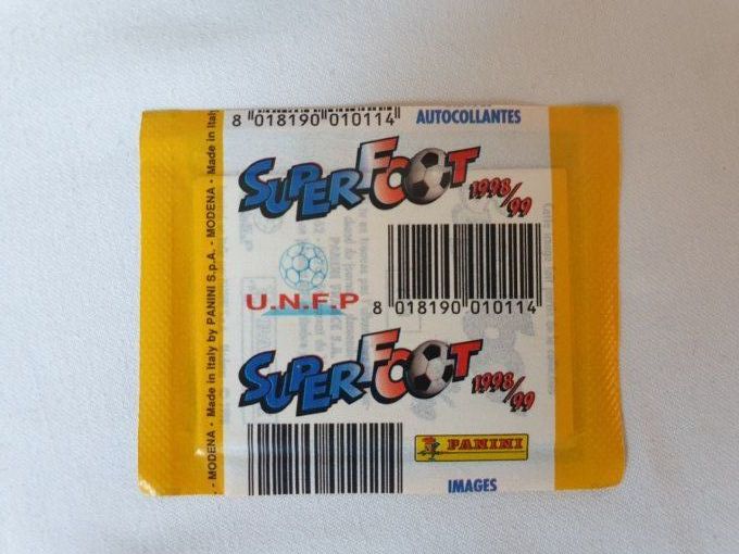 Panini Super Foot 1998-99 championnat de France par pochette 