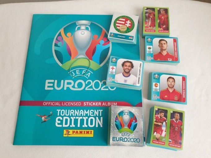 Panini Tournament Edition Euro 2020 set complet 653 images Belge