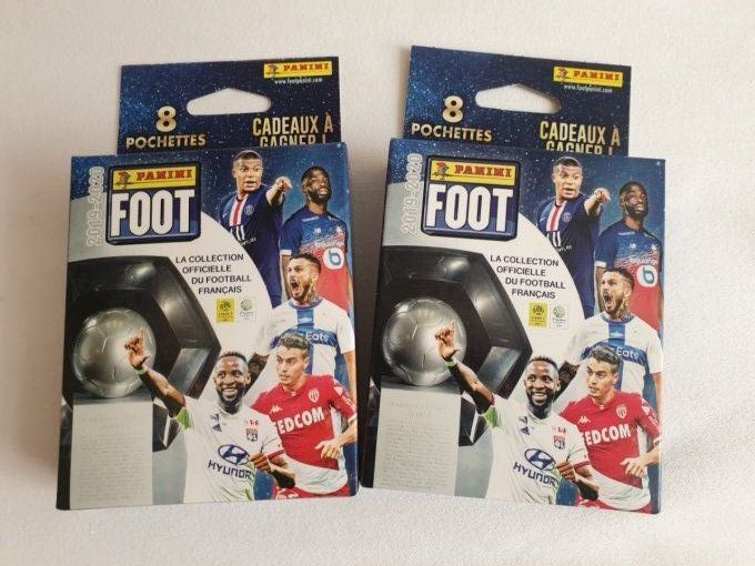 Panini Foot 2019-2020 championnat de France - pak 8 pochettes 