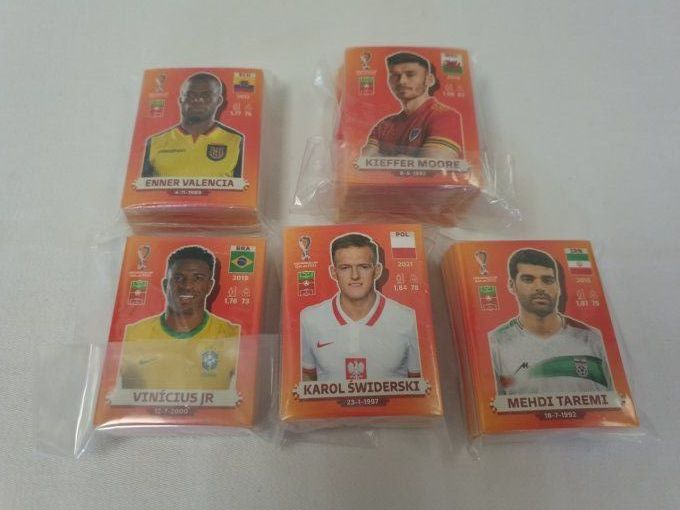 Panini Qatar world cup 2022 set complet version orange