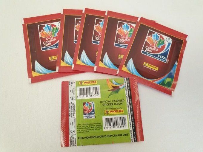 Panini women canada 2015- 2codes bar