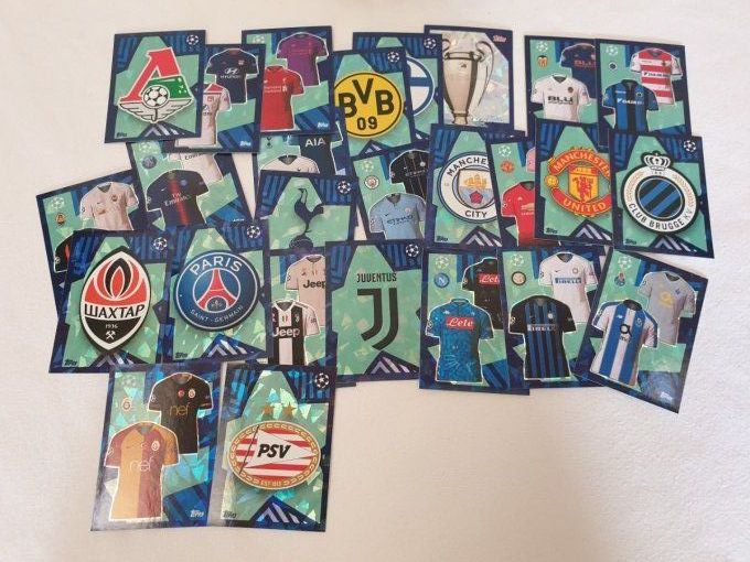 Topps champions league 2018-19 lot 230 images