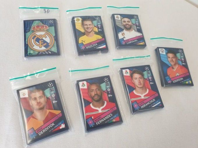 Topps champions league 2018-19 lot 230 images