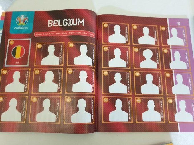 Panini Album vide souple UEFA EURO 2020 Tournament version 678 (D)