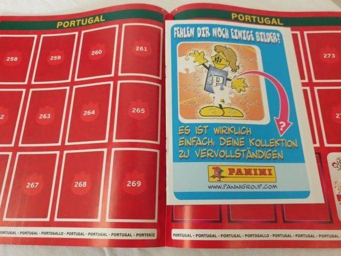 Panini Album vide Euro 2012 europe +sticker Buffon