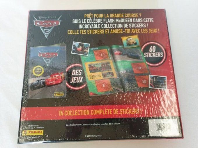 Panini cars 3 collection complète