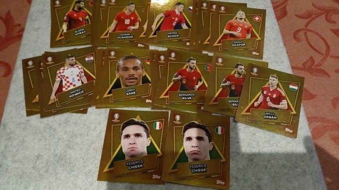 TOPSS SPECIAL STICKER SP Gold sans signature euro 2024