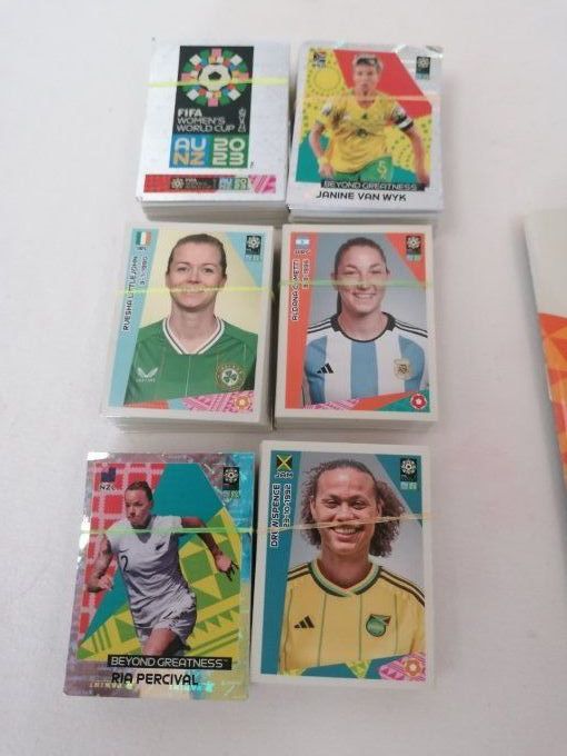 Panini women world cup 2023 image manquantes