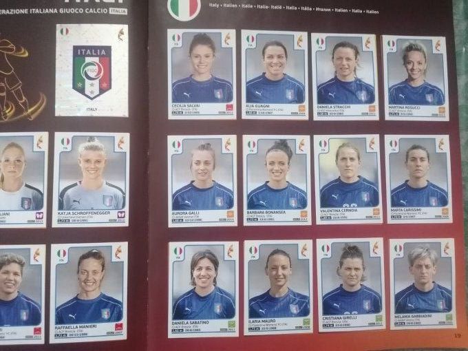 Panini women netherland 2017 album complet coller