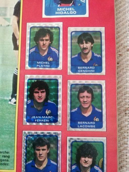 Panini Foot 1985 album complet coller