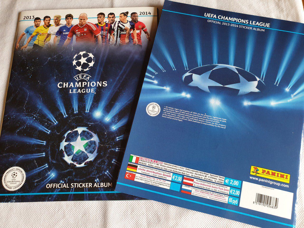 Panini Champions League 2013/2014 Album vide IT
