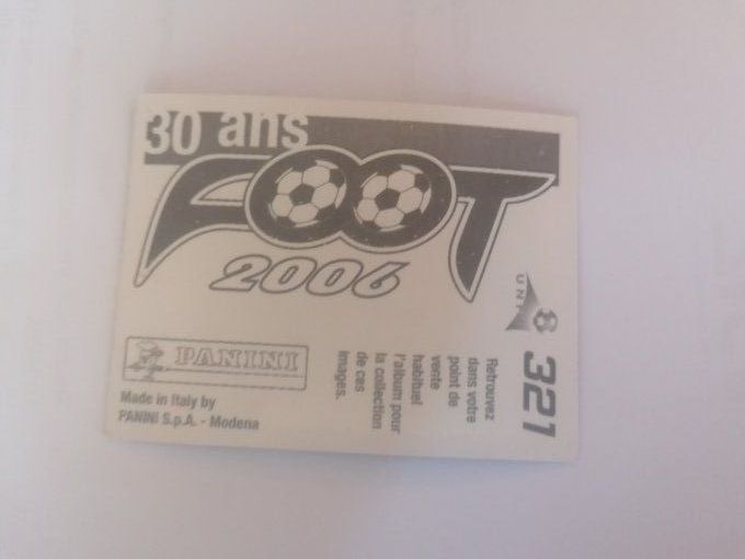 panini Foot 2006 lot de 180 stickers