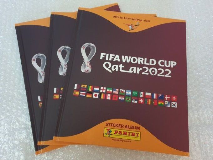 Panini qatar 2022 album vide version Belge cartonner