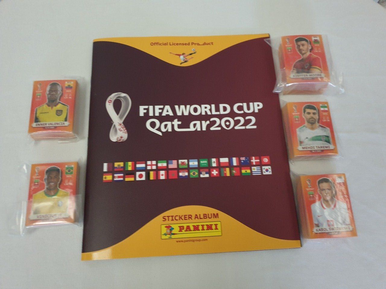Panini Qatar world cup 2022 set complet version orange