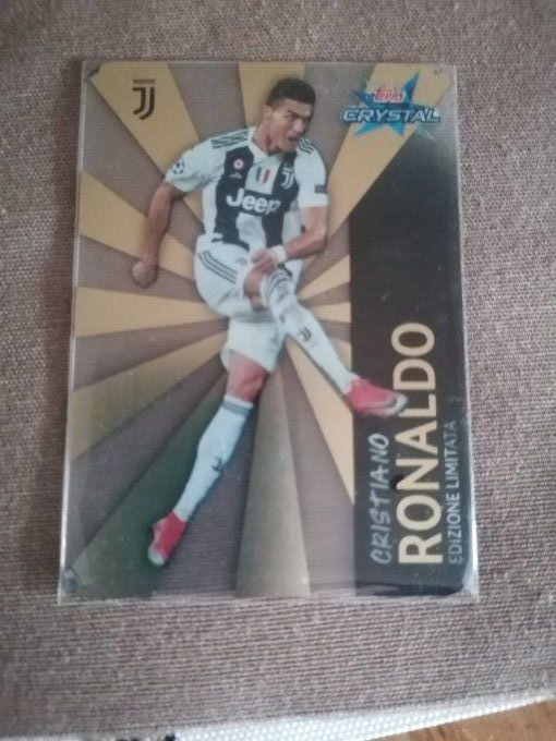 Topps cristian ronaldo 2018/2019 juventus