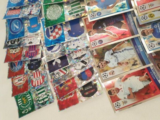 Lot de 38 images Topps champions league 2016/2017