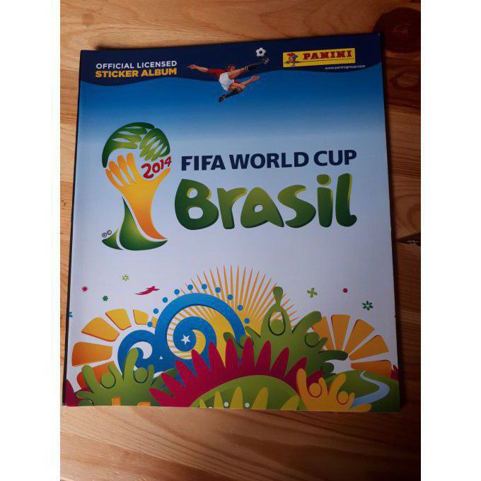 Panini Album vide Brazil 2014 (D) + planche