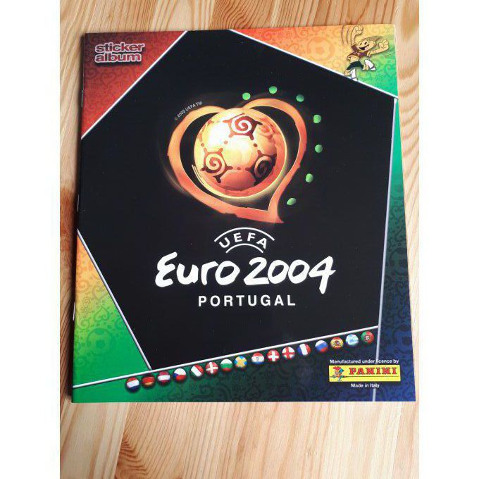 Panini Album vide Euro 2004