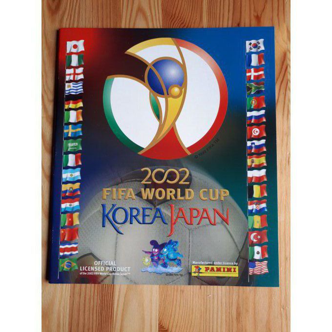 Panini Album vide Korea Japan 2002