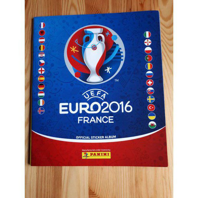 Panini Album vide Euro 2016 version Belge