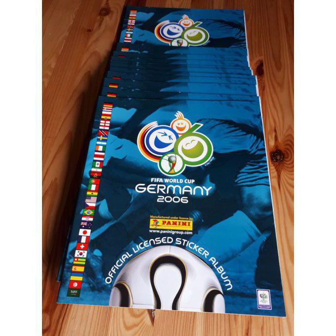 Panini Album vide Germany 2006 vers Europe