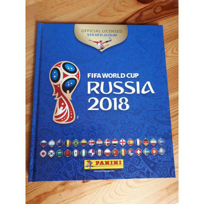 Panini Album vide Russie 2018 Hard Cover (B)