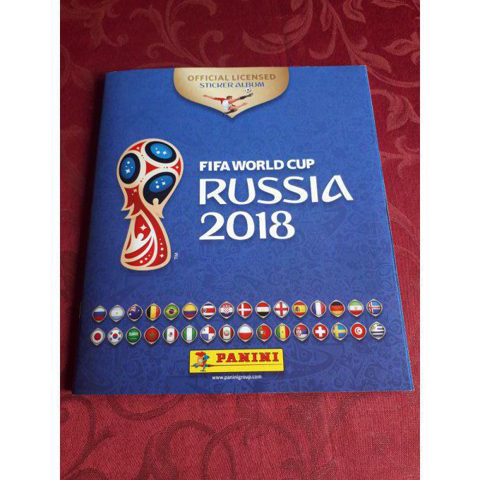 Panini Album vide Russie 2018 souple (B)