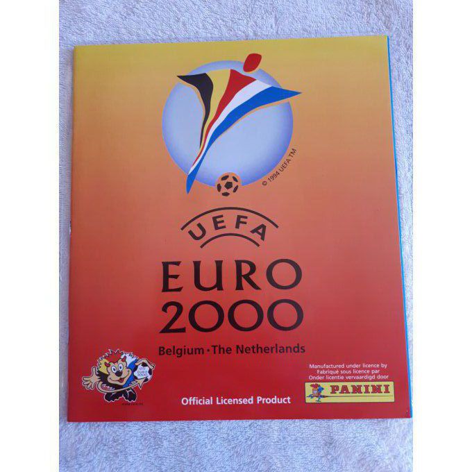 Panini Album vide Euro 2000