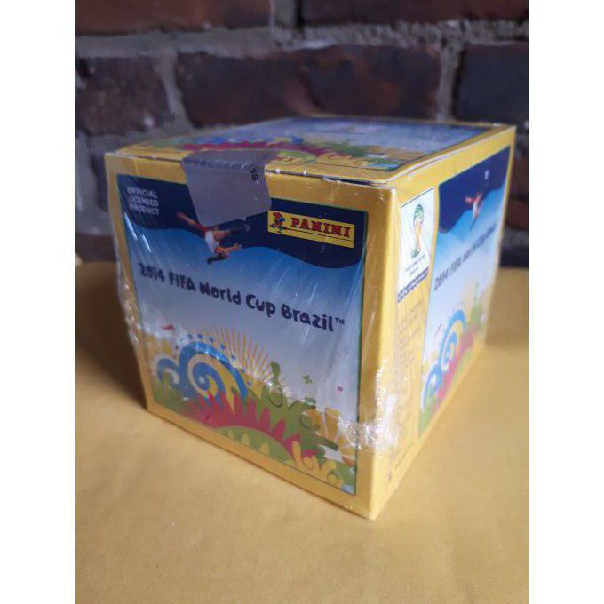 Panini Brazil 2014 par boîtes version jaune