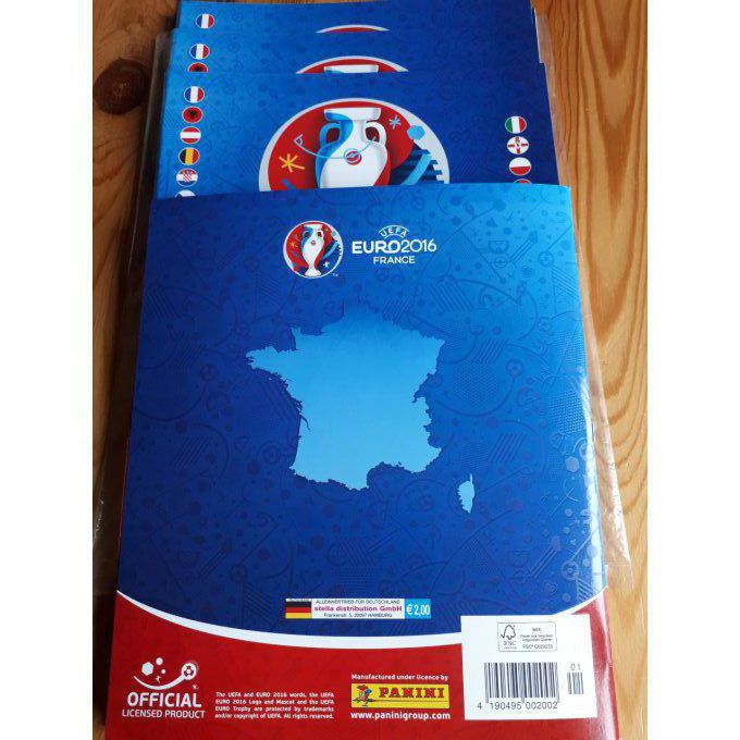 Panini Album vide Euro 2016 souple (D)