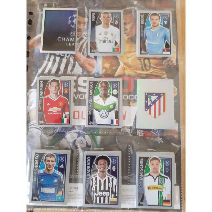 Topps Champions League 2015/2016 set complet