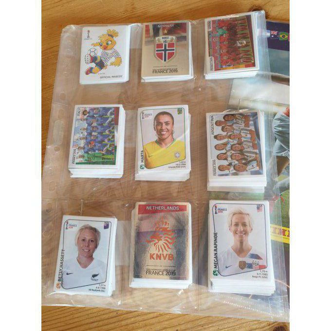 Panini Women France 2019 Set Complet 480 images 