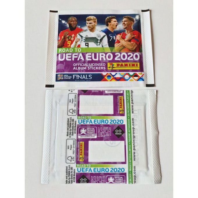 Panini Road to Euro UEFA 2020 Par Pochettes NO CODE