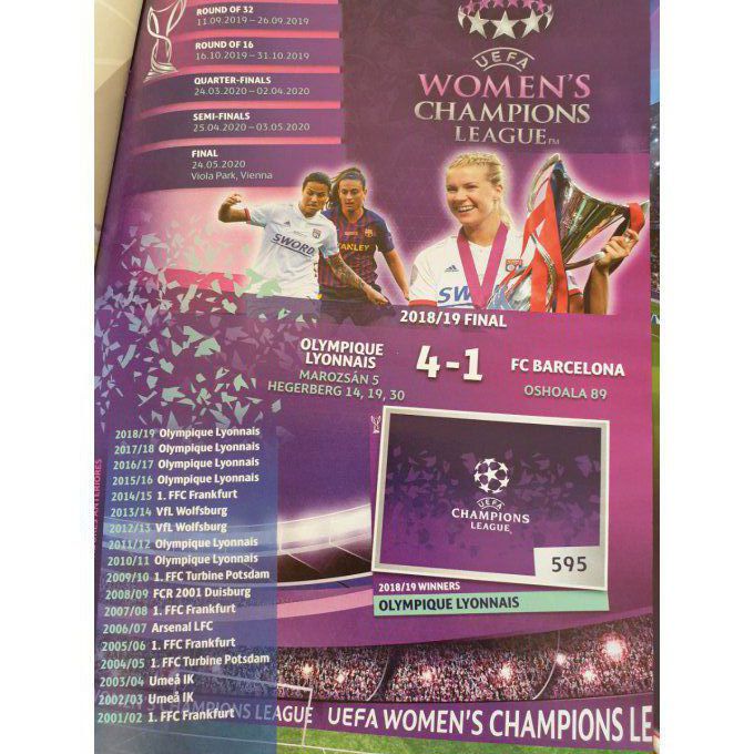 Topps Champions League 2019/2020 Album vide