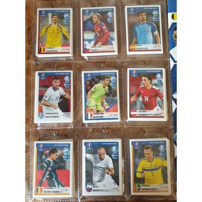 Panini Road to EURO 2016 Set complet 384 images