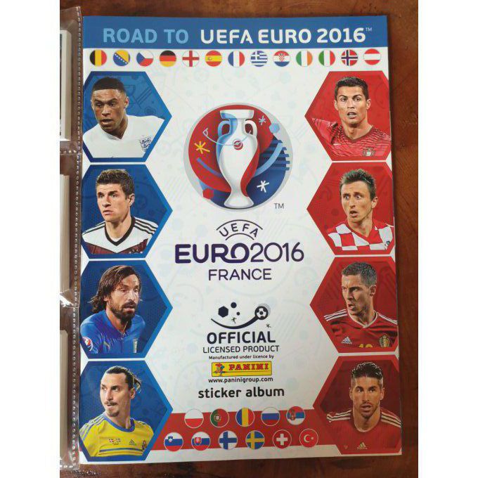 Panini Road to EURO 2016 Set complet 384 images