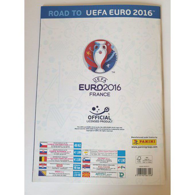 Panini Road to EURO 2016 Set complet 384 images