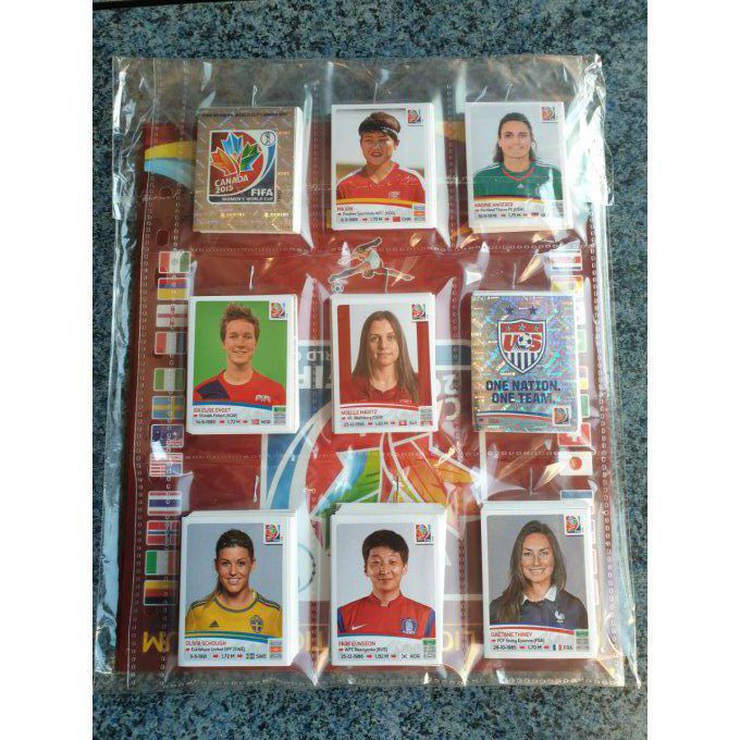 Panini Women WC 2015 Set complet 478 images 