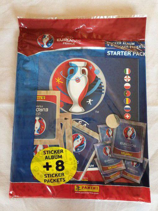 Panini Euro 2016 Starter Pack Album+8pochettes