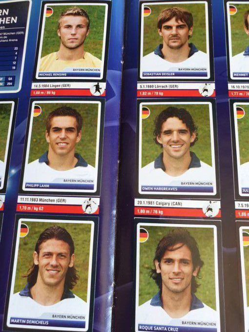 Panini Champions League 2006/2007 Album complet coller